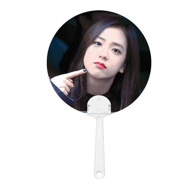 3d lenticular hand fan with 3d flip effect