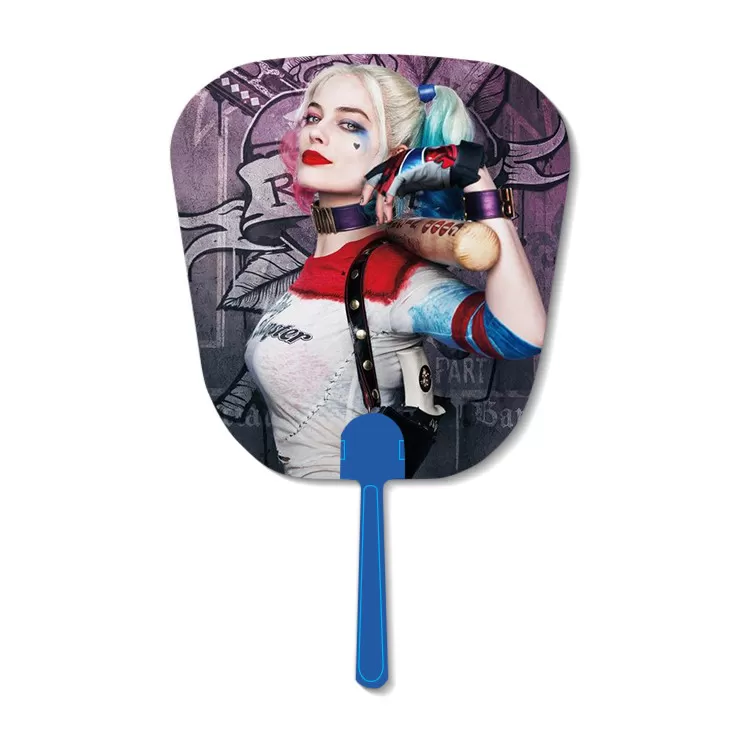 16x17cm 3d lenticular hand fan customize design