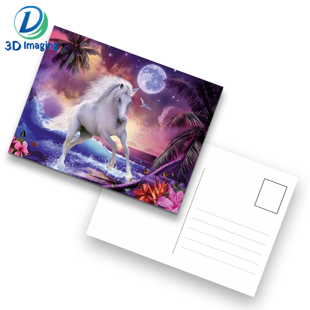 3D Lenticular Souvenir Animals Greeting Postcard