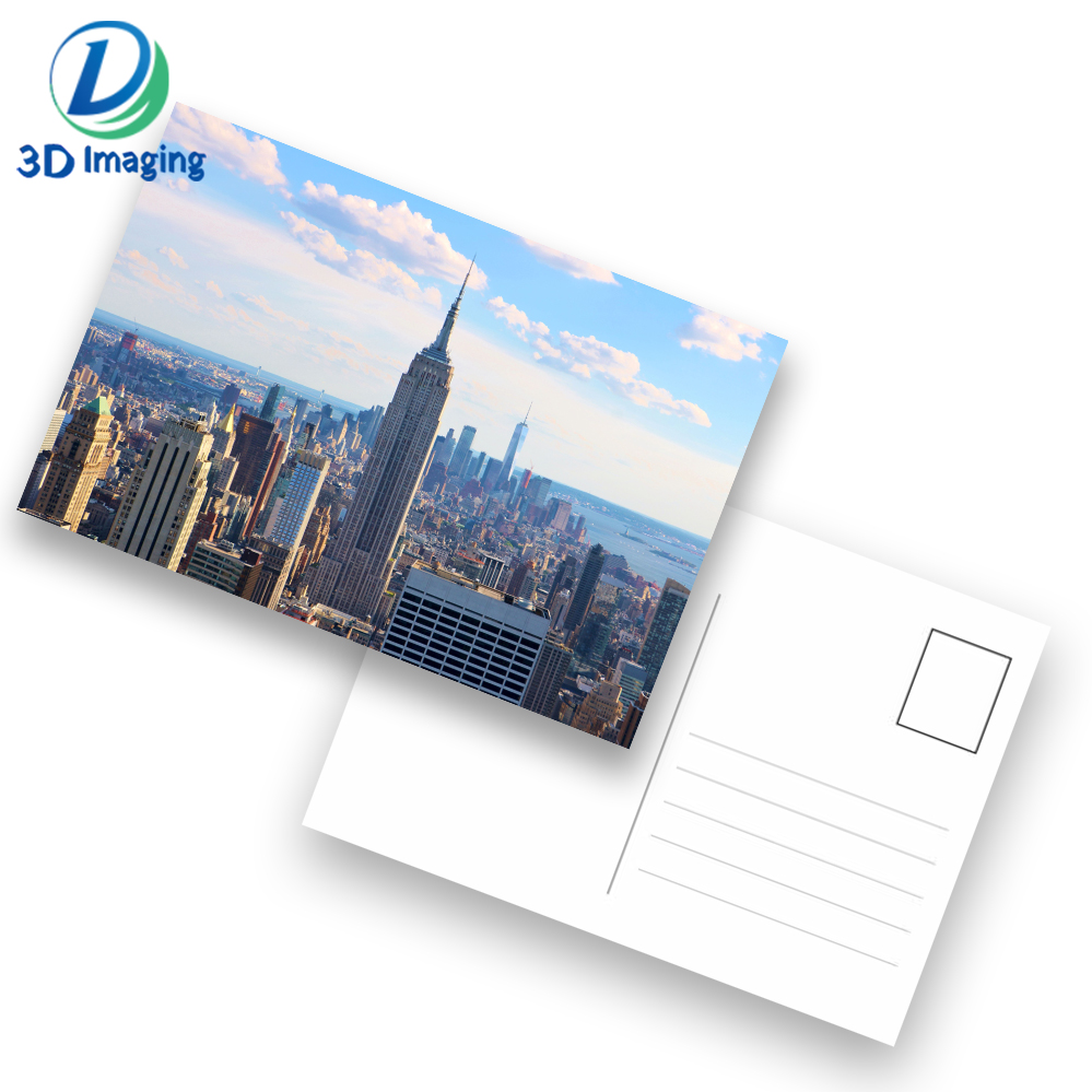 New York Landscape 3D Lenticular Postcards / 3D Lenticular Card