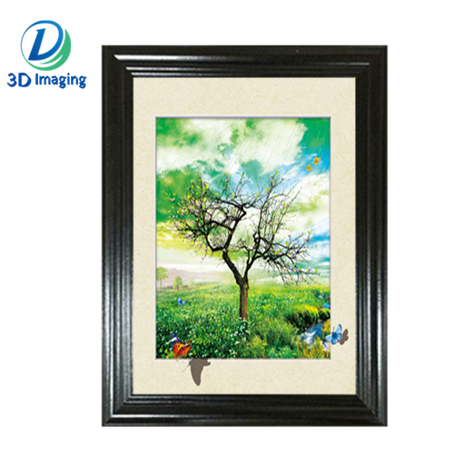 Lenticular Picture with wooden Frame For Living Room