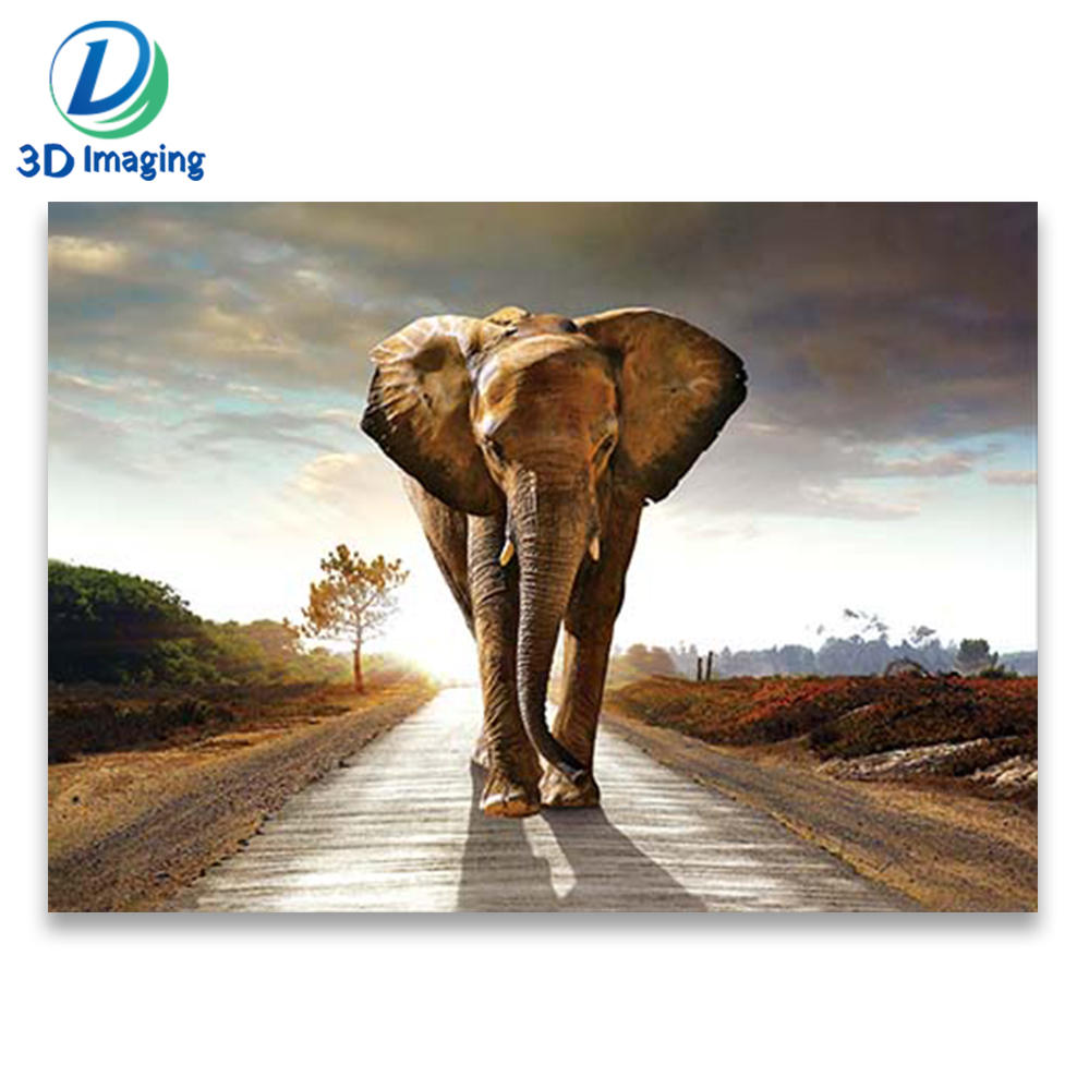Large lenticular picture 3D lenticular poster big size custom