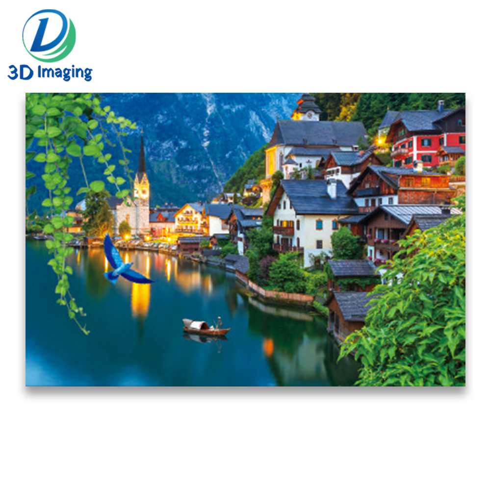 Factory Custom 3D Depth Effect Lenticular 3D Picture 3d scenery picture