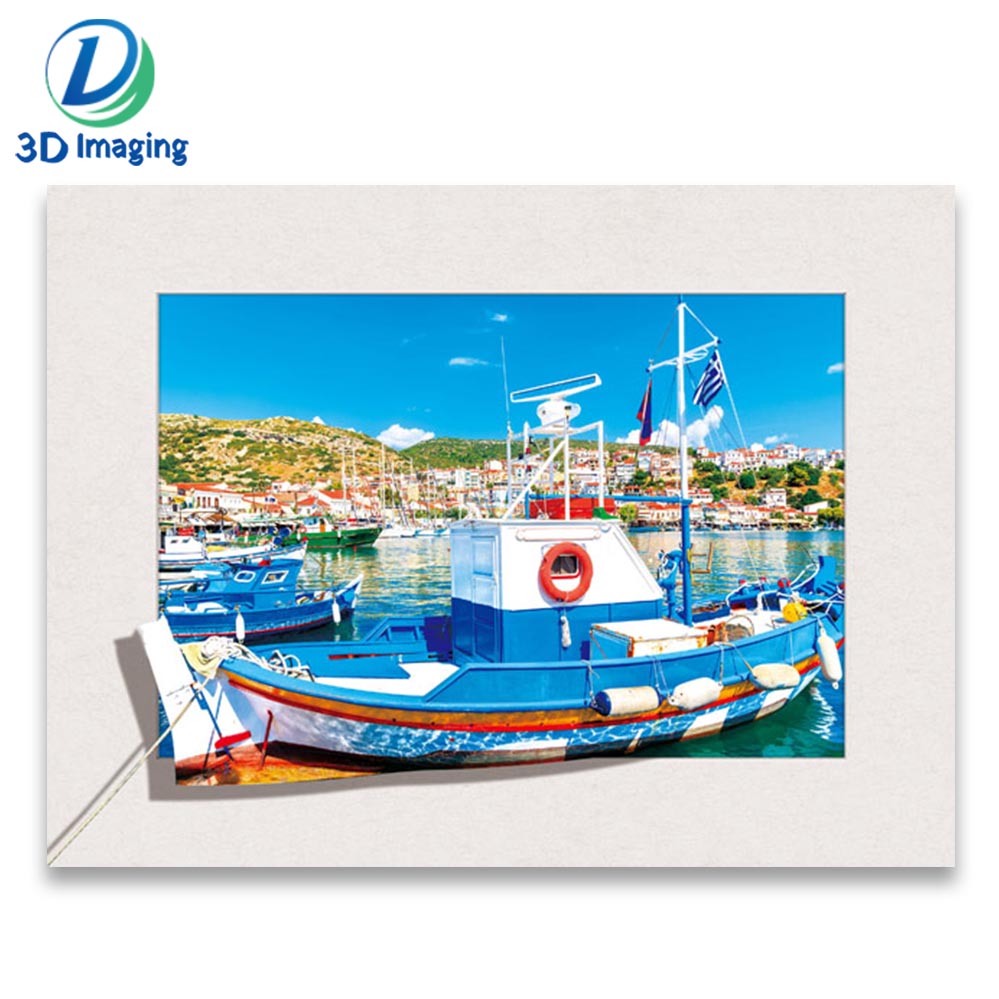 lenticular 5d landscape poster for decoration 5d picture