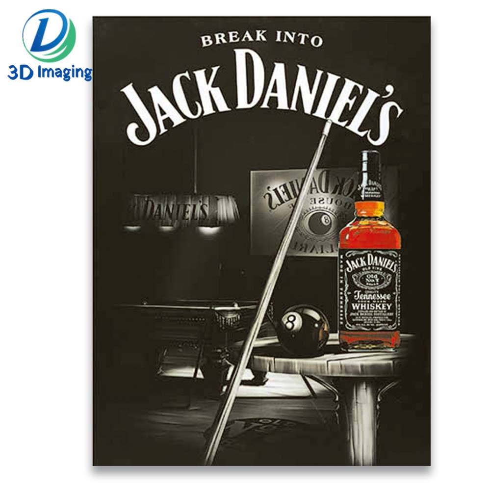 Customized indoor decoration 3D lenticular poster