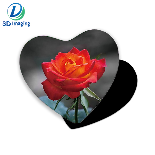 Wholesale Beautiful 3D Lenticular Print Animal Fridge Magnets Customized Deep 3D Effect heart shape magnet