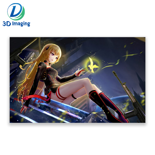 3d change effect cards High Definition Business Card 3D Lenticular printing flip card