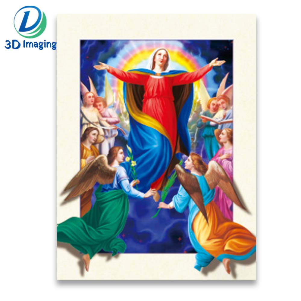 Big Size Realistic Jesus Poster 5D Lenticular Picture Christian Picture