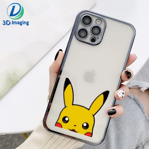 Hot sale products Pikachu Sticker Lenticular motion sticker for phone case cute sticker for girl